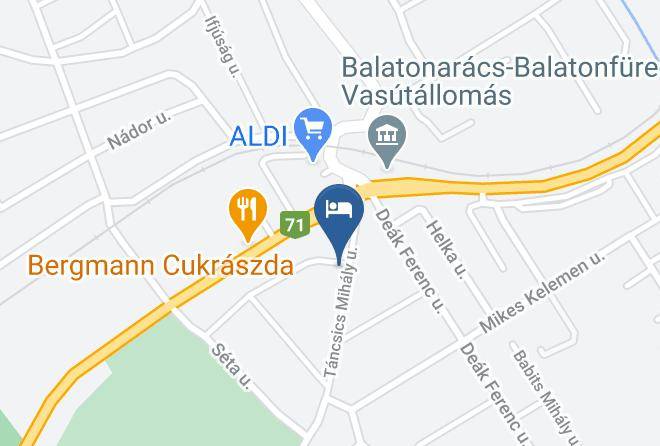 Balatonfured - Holiday Club Fured Maps