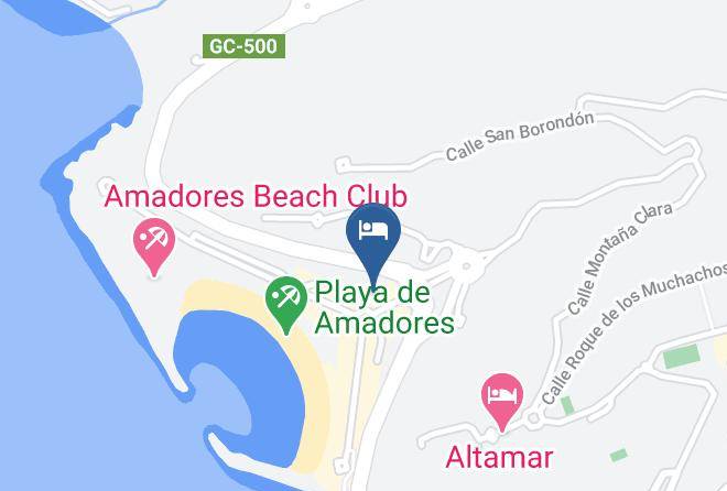 Las Palmas - Holiday Club Playa Amadores Maps