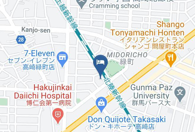Takasaki City - Holiday De Takasaki Maps