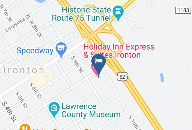 Lawrence - Holiday Express Maps