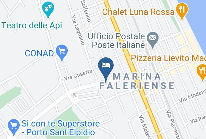 Fermo - Holiday Flat Stella Marina Maps