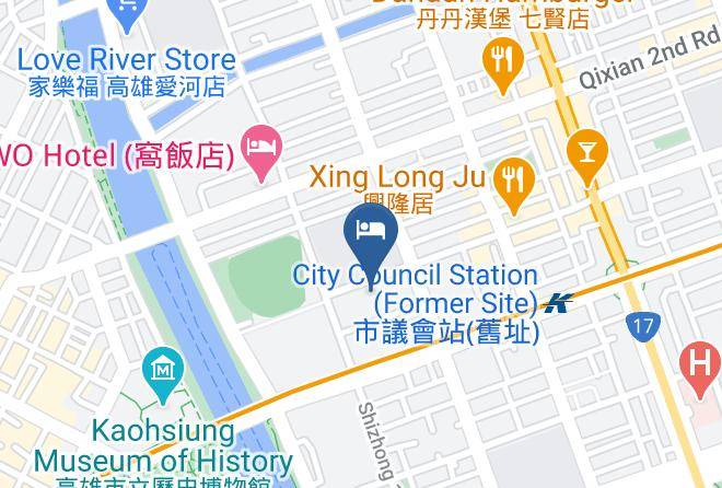 Qianjin District - Holiday Garden Hotel Maps