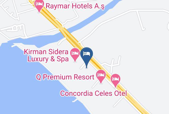 Holiday Garden Resort Map