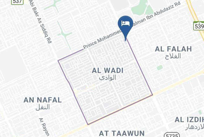 Riyadh - Holiday Gulf Hotel Maps