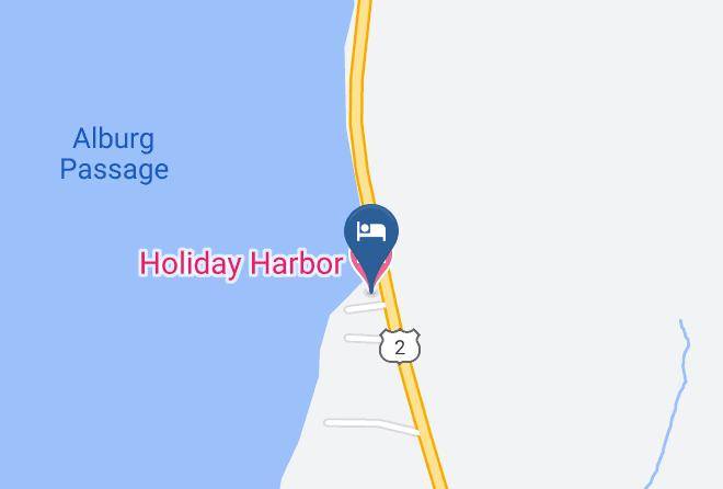 Grand Isle - Holiday Harbor Motel Maps
