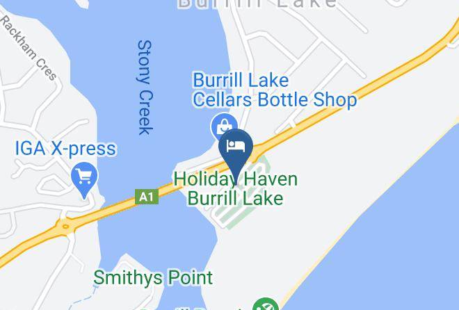 Shoalhaven - Holiday Haven Burrill Lake Maps
