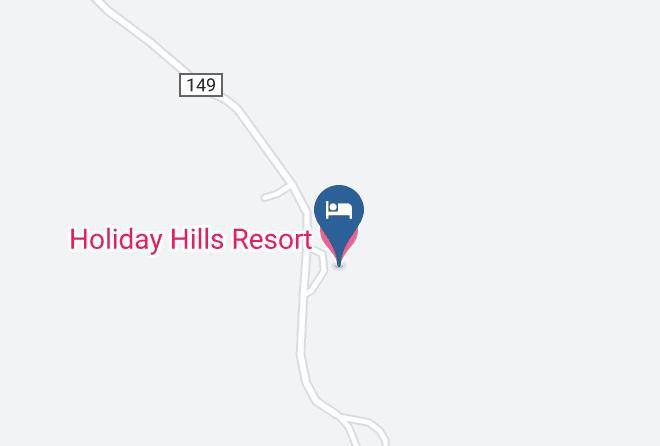 Holiday Hills Resort Map