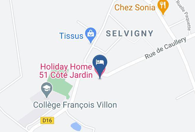 Nord - Holiday Home 51 Cote Jardin Maps