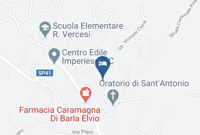 Imperia - Holiday Home Delo Maps