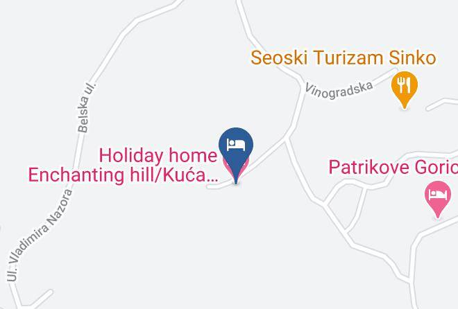 Beretinec - Holiday Home Enchanting Hill Kuca Za Odmor Carobni Breg Maps