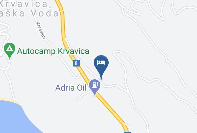 Makarska - Holiday Home Ivica Maps