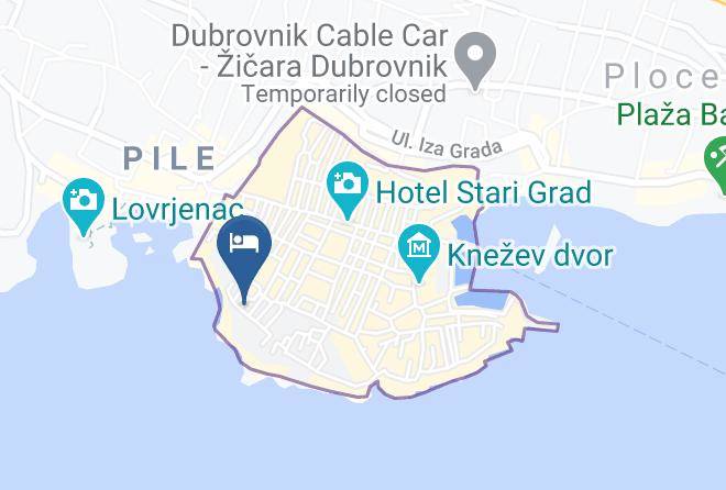 Dubrovnik - Holiday Home Kazerma Maps