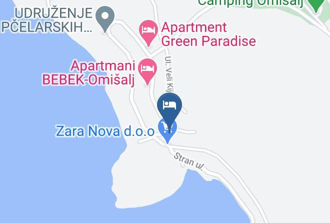 Omisalj - Holiday Home Kornelija Maps