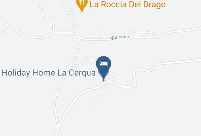 Perugia - Holiday Home La Cerqua Maps