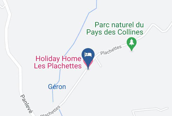 Holiday Home Les Plachettes Map