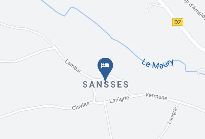 Lot - Holiday Home Lieu Dit 'sansses' Maps