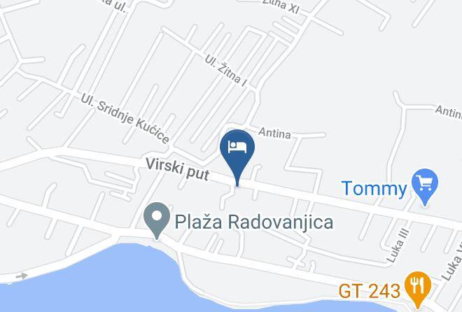 Vir - Vila Lipa Maps