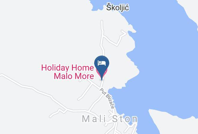 Ston - Holiday Home Malo More Maps