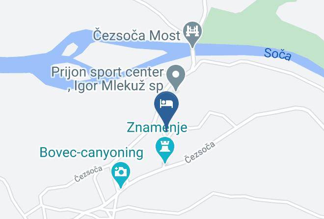Bovec - Holiday Home Over The River Maps