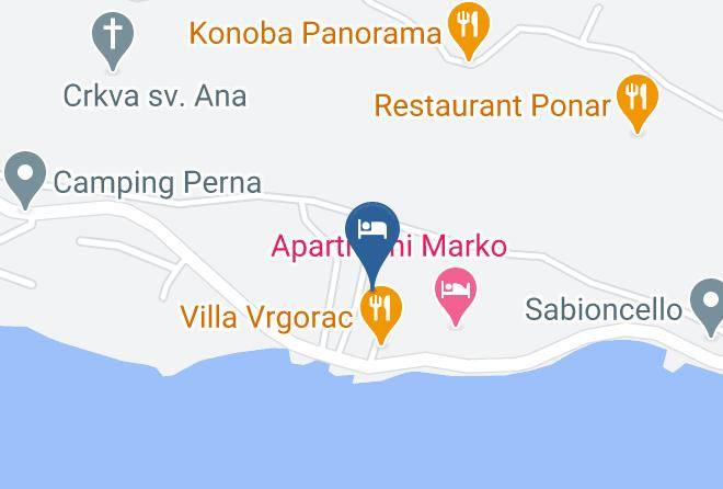 Orebic - Holiday Home Perna With Swimming Pool Maps