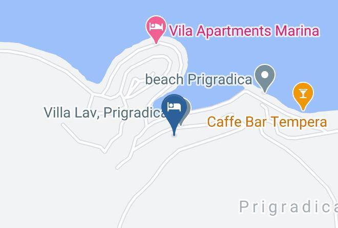 Blato - Holiday Home Prigradica Maps