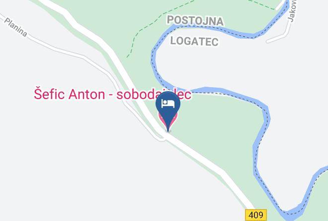 Postojna - Sefic Anton Sobodajalec Maps