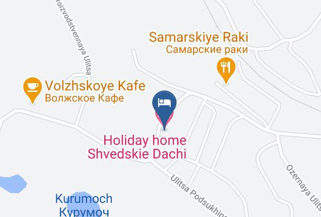 Krasnoyarsky District - Holiday Home Shvedskie Dachi Maps