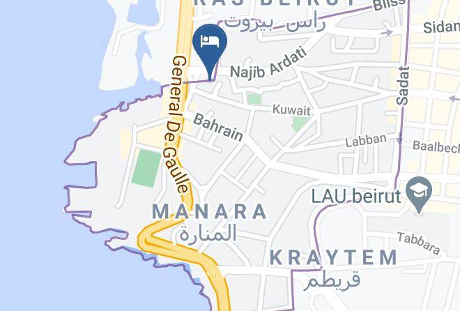 Beyrouth - Holiday Home Suites Beirut Maps