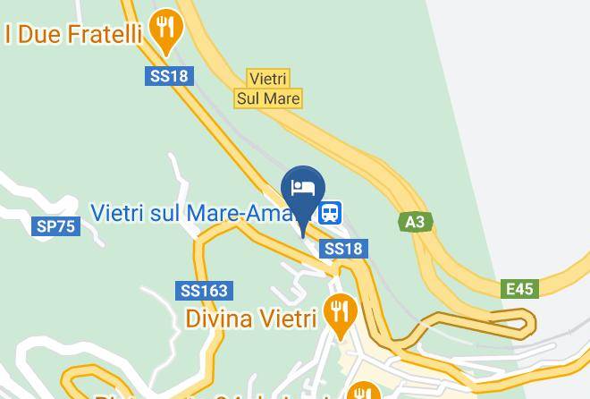 Salerno - Holiday Home Vietri Sul Mare Maps