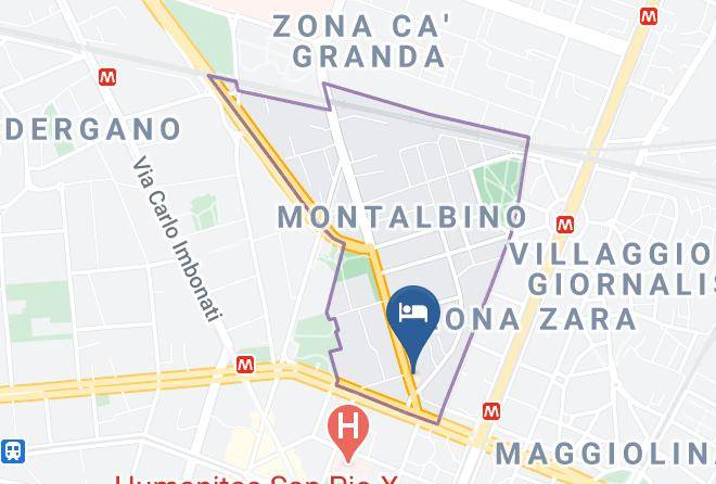 Milan - Holiday Homes Residence Milano Maps