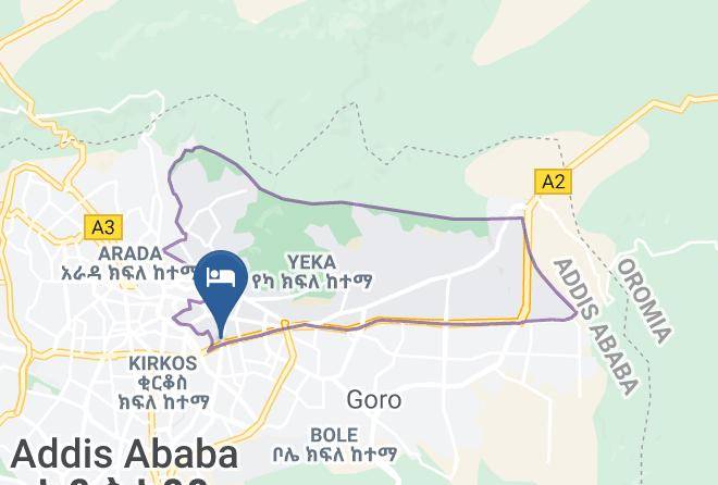 Addis Ababa - Holiday Hotel Maps