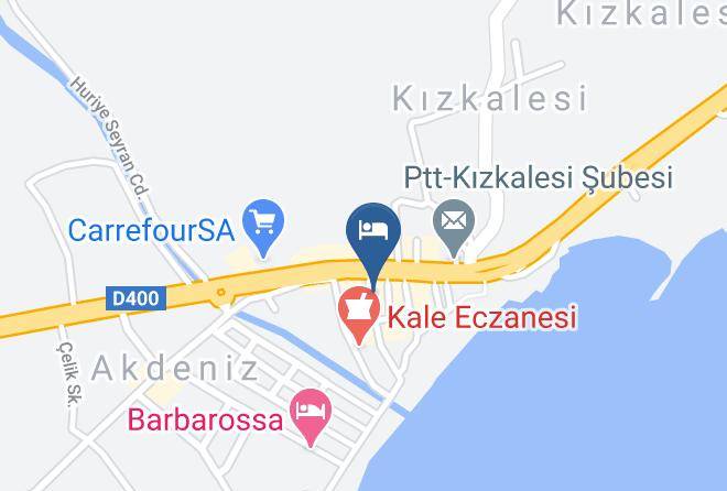 Erdemli - Holiday Hotel Maps