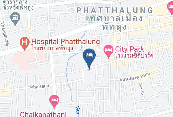 Amphoe Mueang Phatthalung - Holiday Hotel Maps