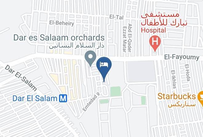 Cairo - Holiday Hotel Port Said Maps