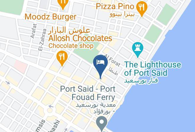Port Said - Holiday Hotel Maps