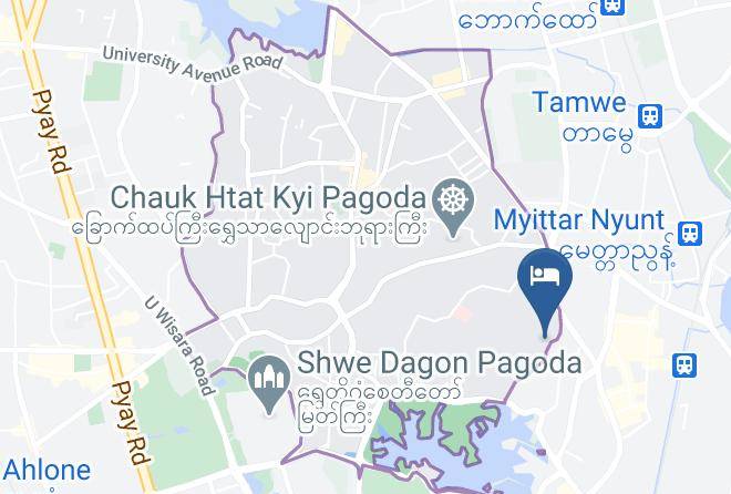 Yangon West - Holiday Hotel Maps