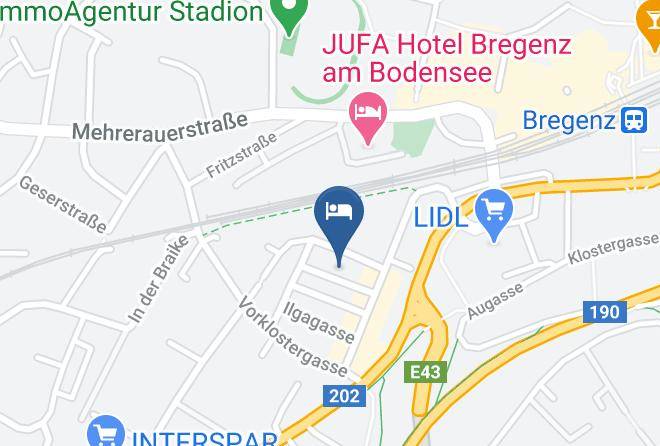 Bregenz - Urlaub In Bregenz Maps