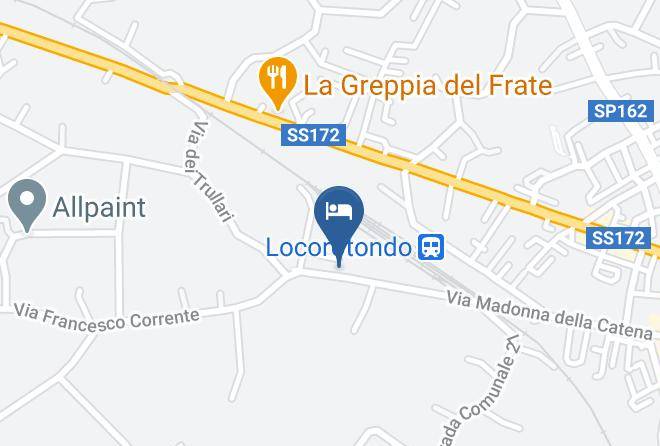 Holiday In Trulli Map