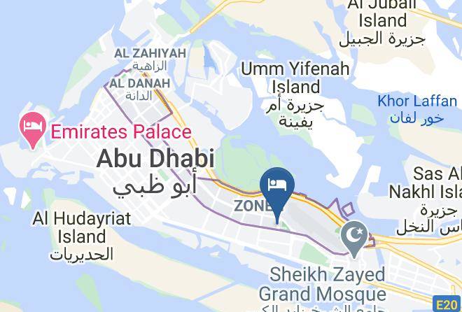 Abu Dhabi - Holiday Inn Abu Dhabi Maps