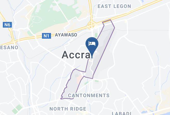 Accra - Holiday Inn Accra Airport Maps