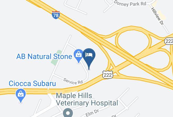 Lehigh - Holiday Inn Allentown Bethlehem Maps