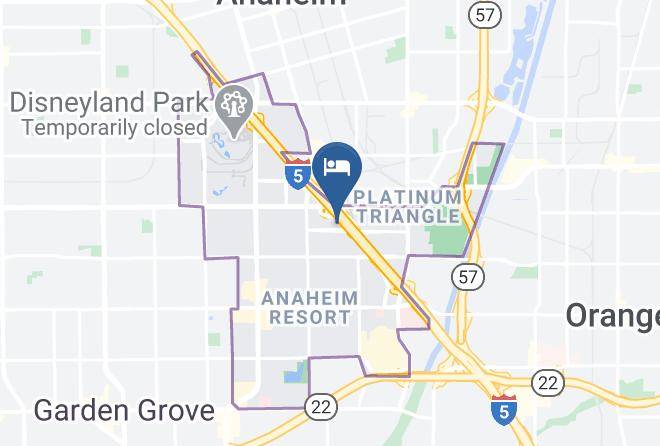 Orange - Sonesta Anaheim Resort Area Maps