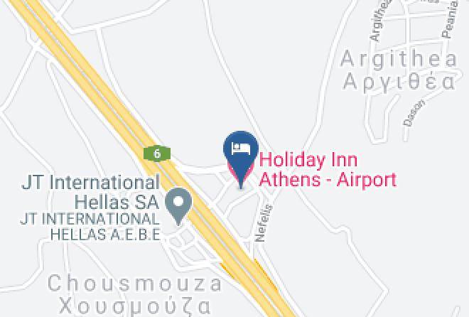 East Attica - Holiday Inn Athens Airport Maps