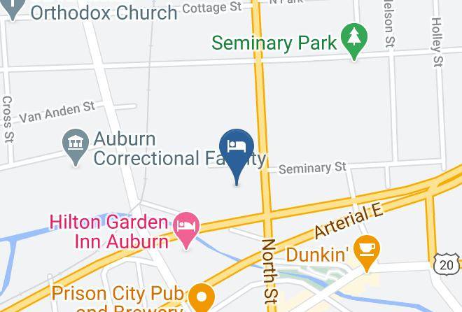 Cayuga - Holiday Inn Auburn Finger Lakes Region Maps