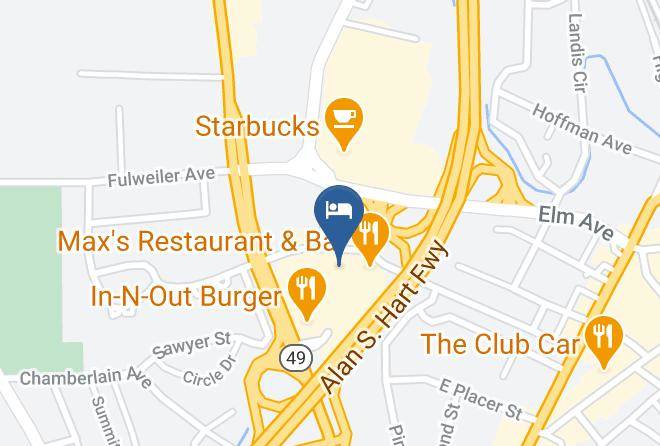 Placer - Holiday Inn Auburn Maps