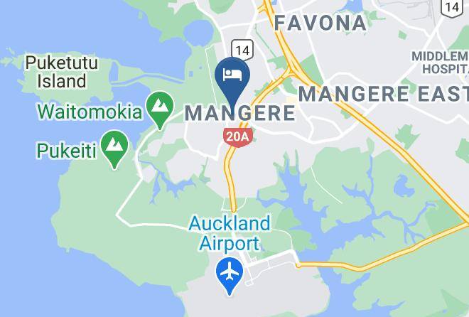 Auckland - Holiday Inn Auckland Airport Maps