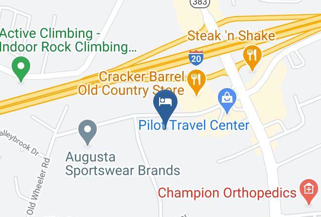 Columbia - Holiday Inn Augusta West I 20 Maps