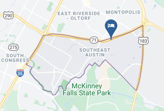 Travis - Holiday Inn Austin Airport Maps