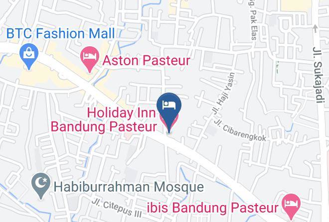 Bandung - Holiday Inn Bandung Pasteur Maps