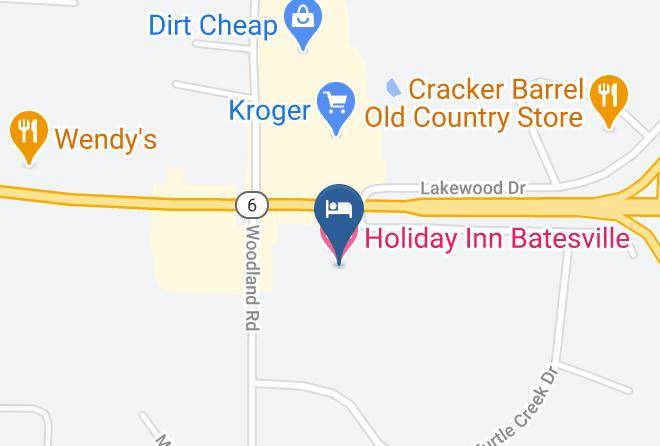 Panola - Holiday Inn Batesville Maps
